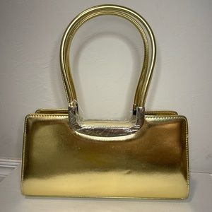 NWT Metallic Gold Handbag